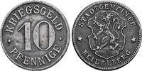 Deutschland, Heidelberg 10 Pfennig ohne Jahr Notgeld SUP