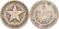 Kuba 10 Centavos Kuba, 10 Centavos 1915 -