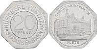 Deutschland, Nürnberg-Fürth 20 Pfennig Straßenbahnmarke / Berolzheimerianum -