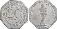 Deutschland, Nürnberg-Fürth 20 Pfennig Strassenbahnmarke / Gänsemännchen -
