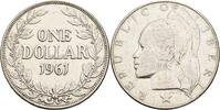 Liberia 1 Dollar Liberia, 1 Dollar 1961 -
