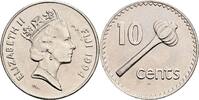 Fidschi 10 Cents 1994 Fidschi, Elisabeth II. 1952-2022, 10 Cents 1994 vz+ 2,50 EUR  + 14,90 EUR frais d'envoi