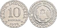 Indonesien 10 Rupiah 1979 vz/stfr 2,50 EUR prix TTC + 10,00 EUR frais d'envoi