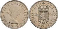 Großbritannien 1 Shilling 1964 Queen Elizabeth II. ss+/vz 2,50 EUR prix TTC + 10,00 EUR frais d'envoi