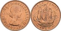 Großbritannien Half Penny Queen Elizabeth II. -