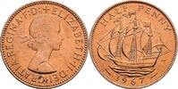 Großbritannien Half Penny Queen Elizabeth II. -
