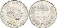 Kaisertum Österreich 1 Korona Kaiser Franz Joseph I. 1848-1916 -