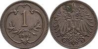 Österreich, Kaiser Franz Joseph I., 1 Heller 1901 ss 2,50 EUR prix TTC + 10,00 EUR frais d'envoi