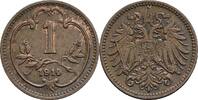 Österreich, Kaiser Franz Joseph I., 1 Heller 1910 ss 2,50 EUR prix TTC + 10,00 EUR frais d'envoi