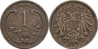 Österreich, Kaiser Franz Joseph I., 1 Heller 1914 ss 2,50 EUR prix TTC + 10,00 EUR frais d'envoi