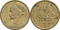 Griechenland 1 Drachme 1986 ss 2,50 EUR prix TTC + 10,00 EUR frais d'envoi