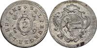 Erzbistum Salzburg, Schrattenbach 1753-1771 2 Kreuzer -