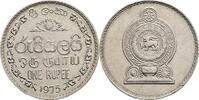 Sri Lanka 1 Rupee 1975 vz 2,50 EUR prix TTC + 10,00 EUR frais d'envoi
