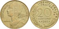 Frankreich 20 Centimes 1982 ss 2,50 EUR prix TTC + 10,00 EUR frais d'envoi