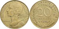 Frankreich 20 Centimes 1989 ss/vz 2,50 EUR prix TTC + 10,00 EUR frais d'envoi