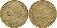 Frankreich 20 Centimes 1967 ss 2,50 EUR prix TTC + 10,00 EUR frais d'envoi