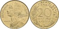 Frankreich 20 Centimes 1978 ss 2,50 EUR prix TTC + 10,00 EUR frais d'envoi