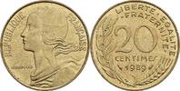 Frankreich 20 Centimes 1989 ss 2,50 EUR prix TTC + 10,00 EUR frais d'envoi