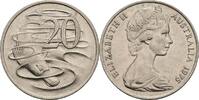 Australien 20 Cents 1975 ss 2,50 EUR prix TTC + 10,00 EUR frais d'envoi