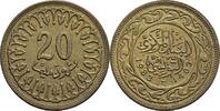 Tunesien 20 Milliemes 1403/1983 TTB