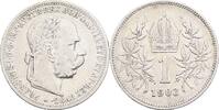 Kaisertum Österreich 1 Krone Kaiser Franz Joseph I. 1848-1916 -