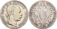 Kaisertum Österreich 1 Gulden Kaiser Franz Joseph I. 1848-1916 -
