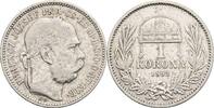 Kaisertum Österreich 1 Korona Kaiser Franz Joseph I. 1848-1916 -