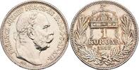 Kaisertum Österreich 1 Korona Kaiser Franz Joseph I. 1848-1916 -