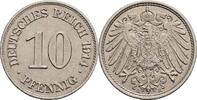 Deutsches Reich 10 Pfennig 1914 E SUP