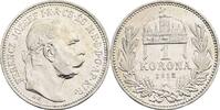 Kaisertum Österreich 1 Korona Kaiser Franz Joseph I. 1848-1916 -