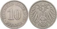 Deutsches Reich 10 Pfennig 1902 A TTB