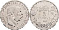 Kaisertum Österreich 5 Korona Kaiser Franz Joseph I. 1848-1916 -
