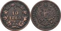 Kaisertum Österreich 5/10 Kreuzer Kaiser Franz Joseph I. 1848-1916 -