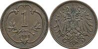 Kaisertum Österreich 1 Heller Kaiser Franz Joseph I. 1848-1916 -
