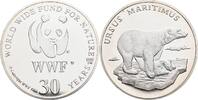 WWF Silbermedaille 30 Jahre WWF - Eisbär -