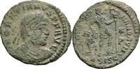 ROM AE3 Bronzemünze Siscia Gratianus 367-383 -