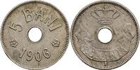 Rumänien 5 Bani 1906 J ss 2,50 EUR prix TTC + 10,00 EUR frais d'envoi