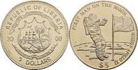 Liberia 5 Dollars Mondmission Apollo XI. -