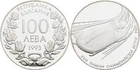 Bulgarien 100 Leva Olympische Winterspiele Lillehammer 1994/Zweierbob -