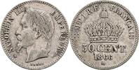 Frankreich Kaiserreich 50 Centimes Napoleon III. -