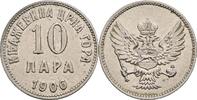 Fürstentum Montenegro 10 Para Nikola I. 1860-1918 -