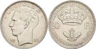 Belgien 20 Francs Leopold III. 1934-1951 -