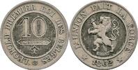 Belgien 10 Centimes Leopold I. 1831-1865 -