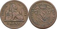 Belgien 2 Centimes Leopold I. 1831-1865 -