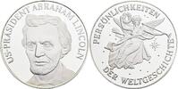 Deutschland Silbermedaille US-Präsident Abraham Lincoln -
