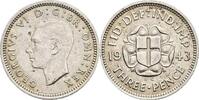 Großbritannien 3 Pence George VI. -