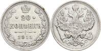 Russland Zarenreich 20 Kopeeka Nikolaj II. 1894-1917 -