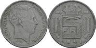 Belgien 5 Francs Leopold III. -