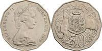 Australien 50 Cents Elizabeth II. -