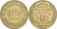 Dänemark 2 Kroner Christian X. 1912-1947 -